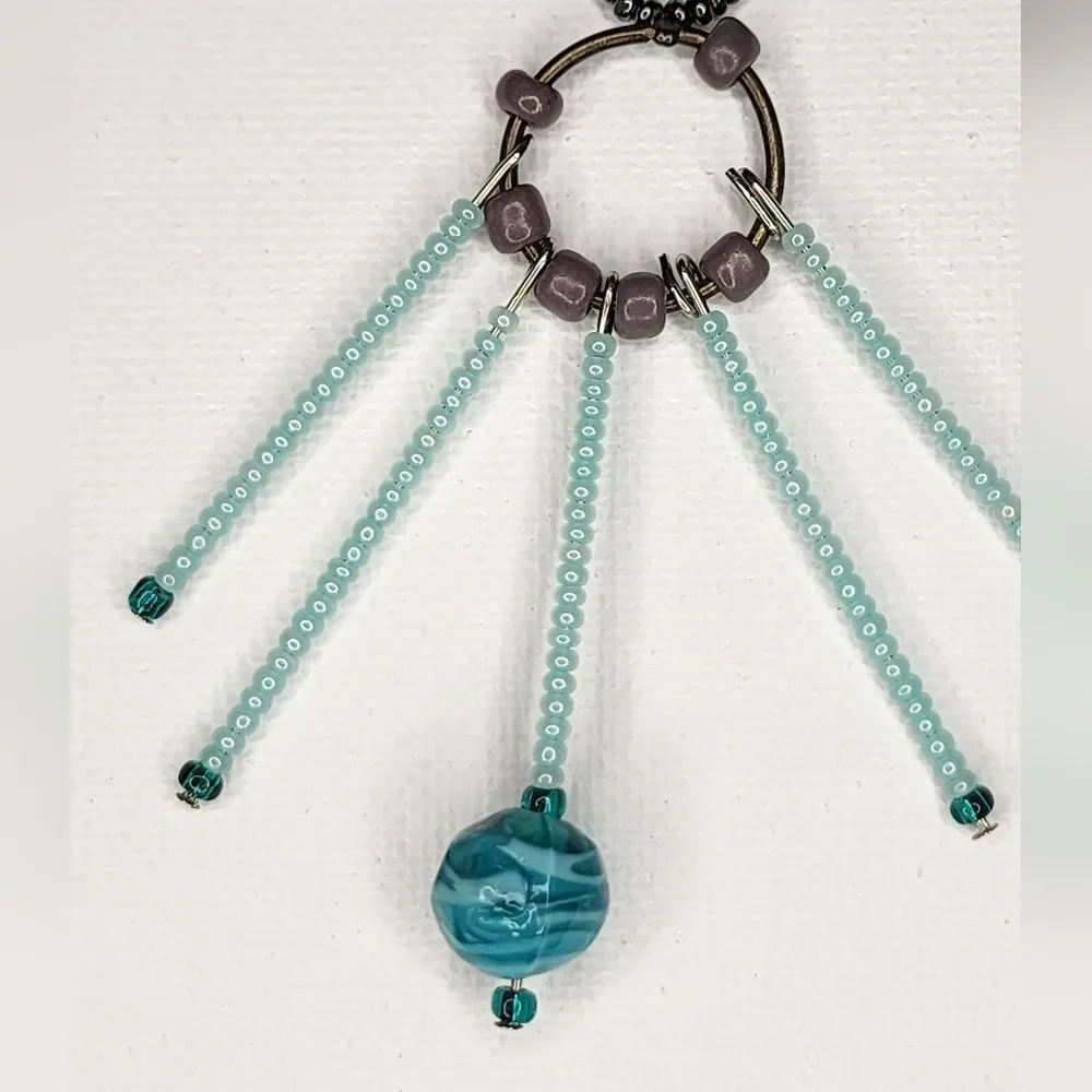 Beaded turqouise necklace